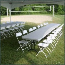 3X6 Folding Table (White)